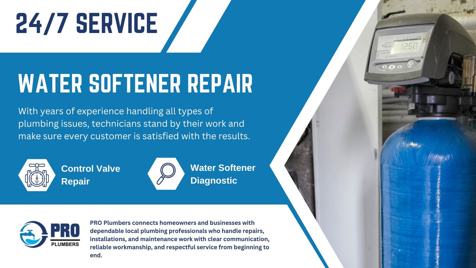 Water softener repair in Sahuarita, AZ